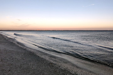 Beautiful sunset at Sanibel Island, Florida