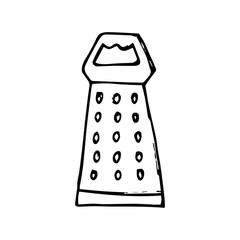 Grater hand drawn icon