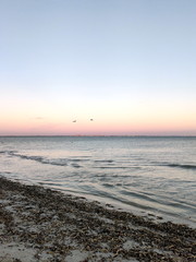 Beautiful sunset at Sanibel Island, Florida