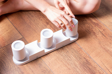 Spot lamps. Ceiling lamps. Spotlights