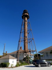 Sanibel lighthouse at Bowman Beach, Sanibel Island