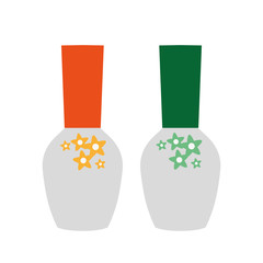 perfume bottle, vector illustration, white background