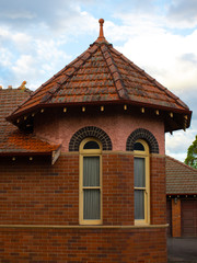 Suburban federation house in Sydney NSW Australia 