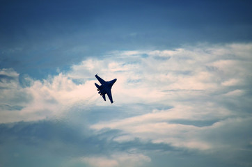 Sukhoi Su-27  Russian military jet Flanker