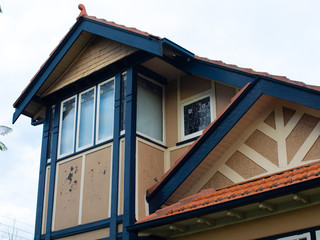 Suburban federation house in Sydney NSW Australia 