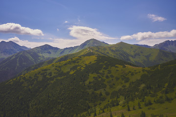 Fototapeta premium Tatra mountains landscapes