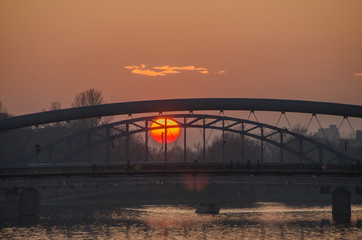  krakow sunset