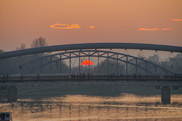  krakow sunset