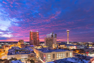 San Antonio, Texas, USA Skyline