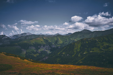 Tatra mountains landscapes