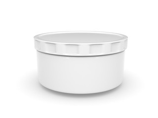 3d bottle mockup on white background