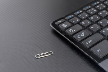 クリップとキーボード