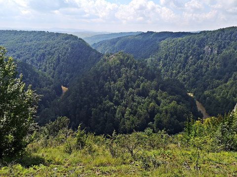 Landscape in the mountains - Lapusului Gorges - Cheile Lapusului
