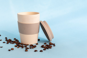 Reusable glass made from environmentally friendly material. You can drink both hot drinks and cold ones. Coffee, tea, watermelon juice and alcoholic cocktails.