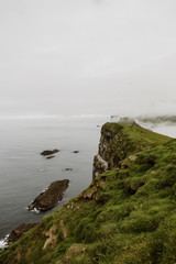 Fototapeta na wymiar Mykines in the Faroe Islands - The Puffin Island