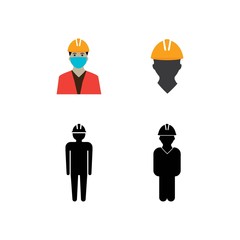 Construction workers icon