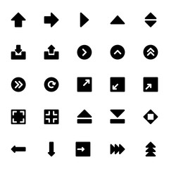 In this icon set I made more arrow icons suitable for any media such as the web, applications, promotional media, etc. I deliberately made it simpler and cleaner for this section but still retained it
