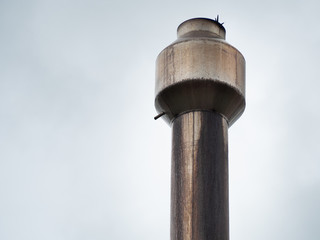 Smokestack for smoke out from Industrial building.