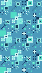 Summer. Colors. Pattern without seams.