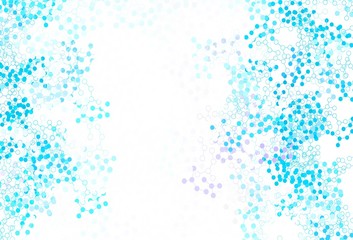 Light Blue, Red vector texture with artificial intelligence concept.
