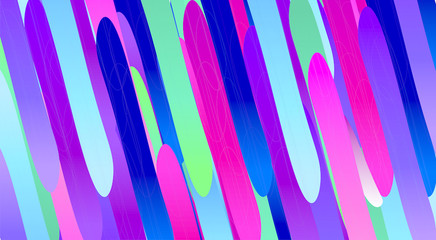 illustration mosaic pattern bright multicolored lines 