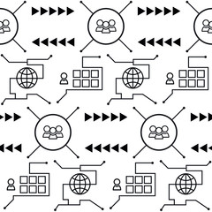 Seamless summer pattern. Bright colors.