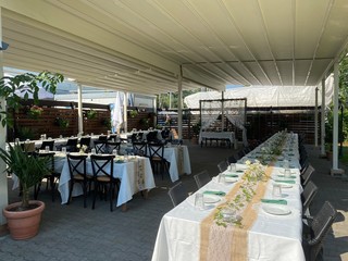 wedding reception area