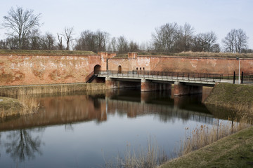 most i wejście na twierdzę Kostrzyn
