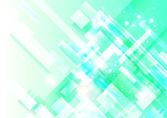 透き通ったクリスタル風抽象背景素材