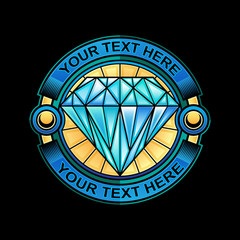 jewel vector logo design