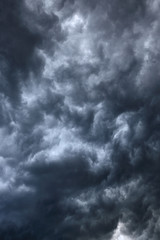 Obraz premium dense cloudy sky texture