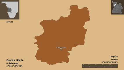 Obraz premium Cuanza Norte, province of Angola,. Previews. Pattern