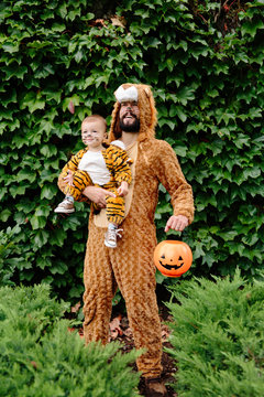 Father and Son Halloween