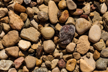 Wet Stone Pebbles Texture Or Stone Pebbles Background For Design