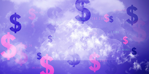 2d rendering usd Dollar symbol 