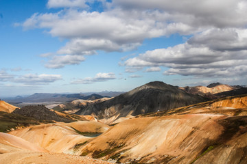 Landmannalaugar in Iceland. Amazing and Beautiful views and landscapes of Iceland. 