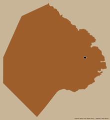 Ciudad de Buenos Aires, federal district of Argentina, on solid. Pattern