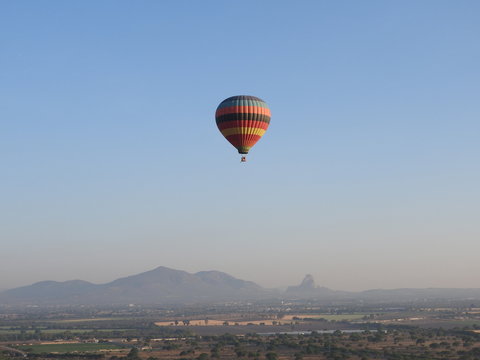 Globo en los aires