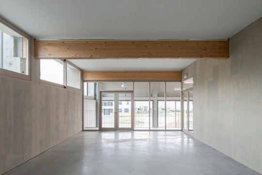 empty office building