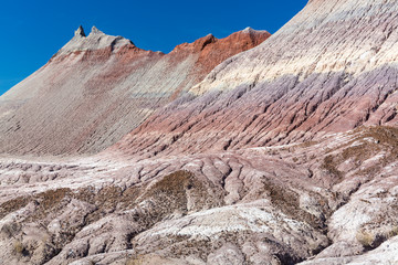 The Teepees, Badlands, Petrified Forest National Park, Arizona, USA, America