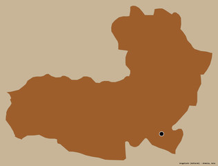Aragatsotn, province of Armenia, on solid. Pattern