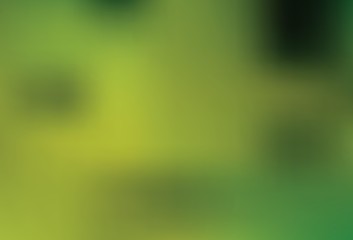 Light Green, Yellow vector blurred bright pattern.