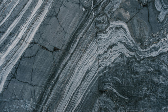 Natural marble cross-cutting