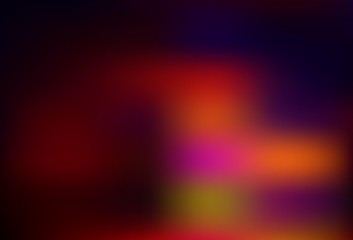 Dark Blue, Red vector blurred bright texture.
