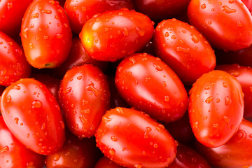 cherry tomatoes Isolated on white background