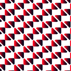 patrón con triángulos redondeados