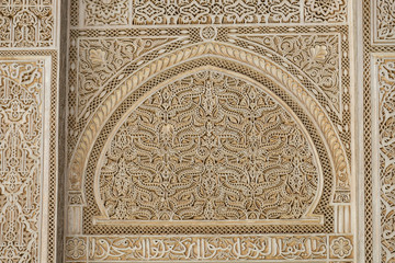 Madrasa Bou Inania, fundada por el sultán Abú Hassan Marini (1331-1351), Mequinez ,  Marruecos, Africa