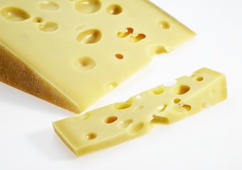 Emmental, French Cheese made from Cow's Milk
