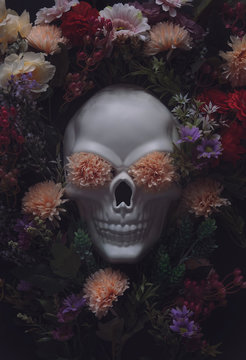 Halloween skull/dead mask