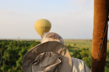 Hot Air Balloon in Kenya, Africa